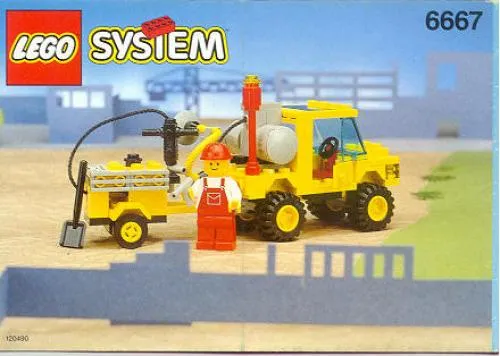 LEGO 6667-1 Pothole Patcher