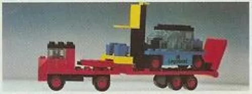 LEGO 684-1 Low-Loader with Fork Lift Truck