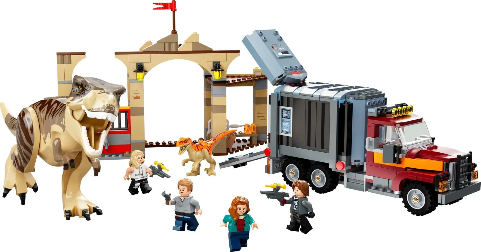 LEGO 76948-1 T. rex & Atrociraptor Dinosaur Breakout
