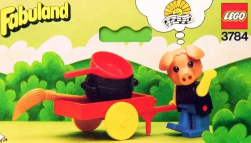 LEGO 3784-1 Hugo Hog the Tinker