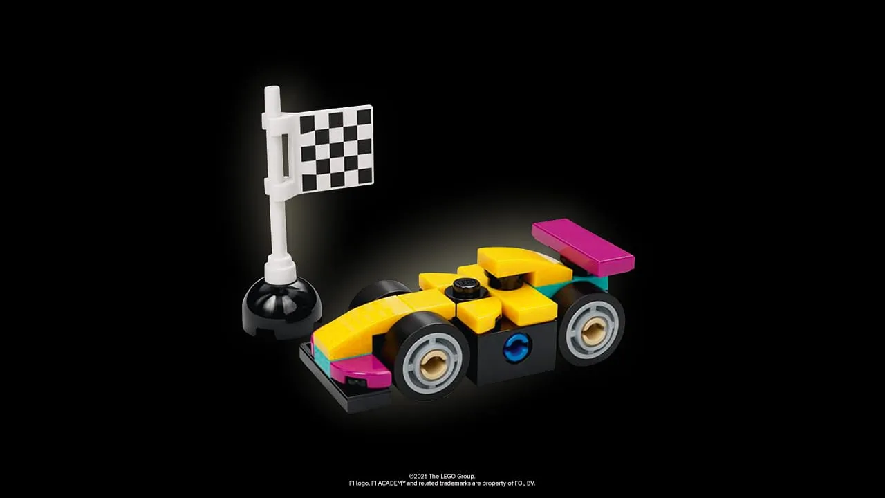LEGO 6626065-1 F1 ACADEMY LEGO Race Car