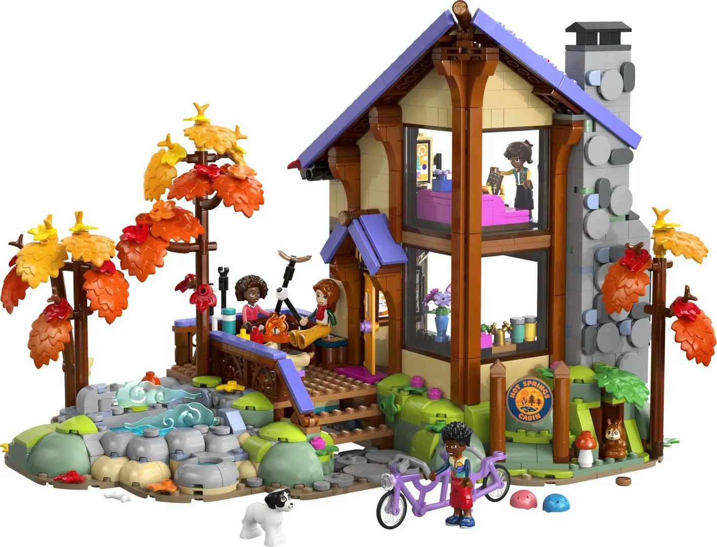 LEGO 42705-1 Cozy Fall Forest Cabin