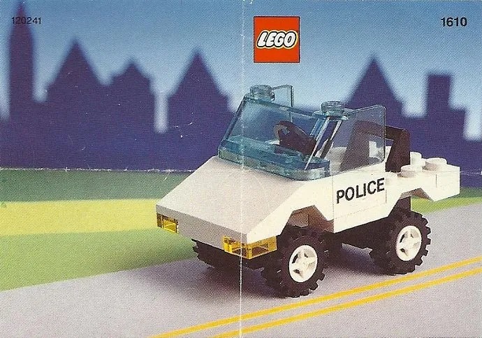 LEGO 1610-1 Police Car