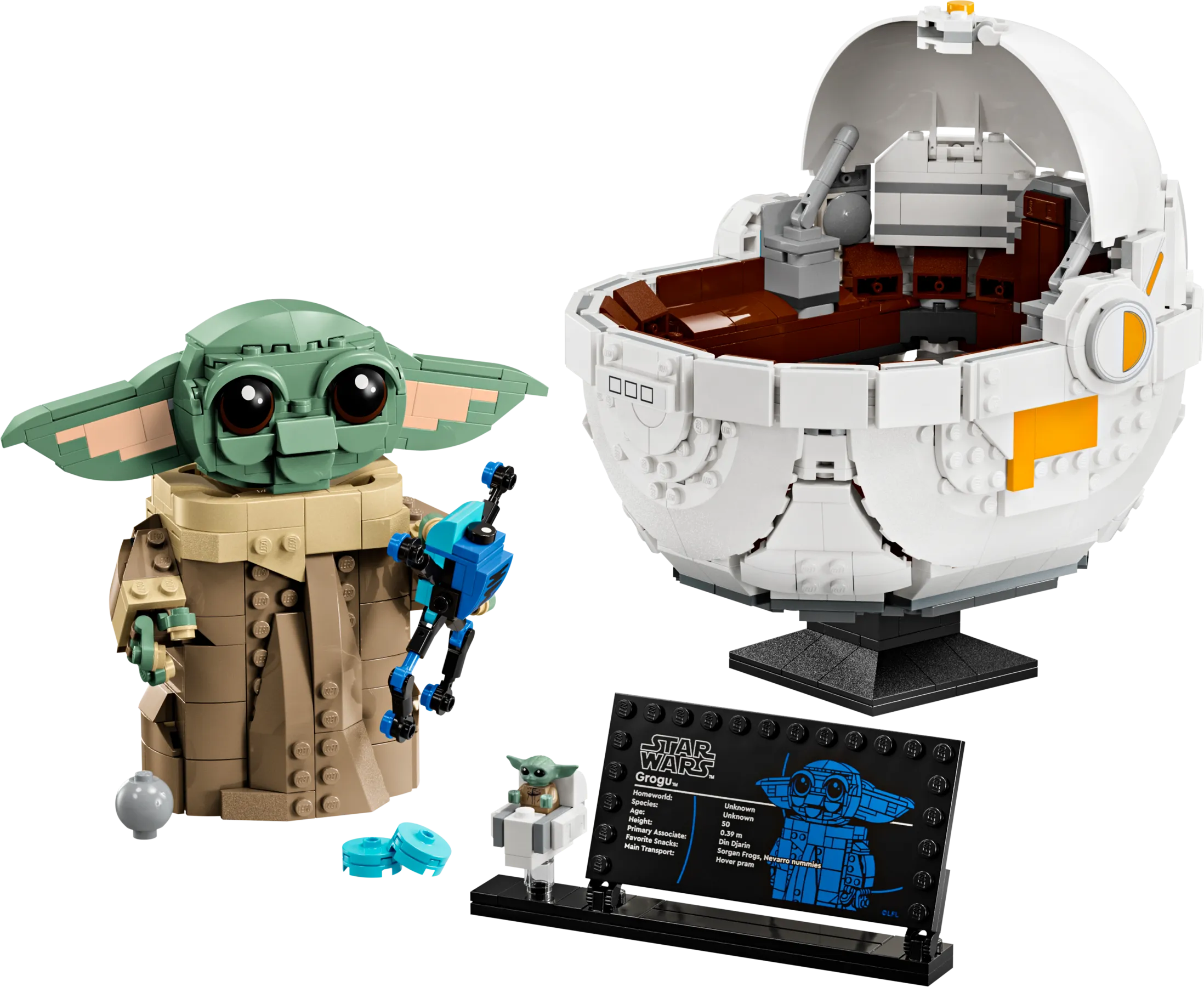 LEGO 75403-1 Grogu with Hover Pram