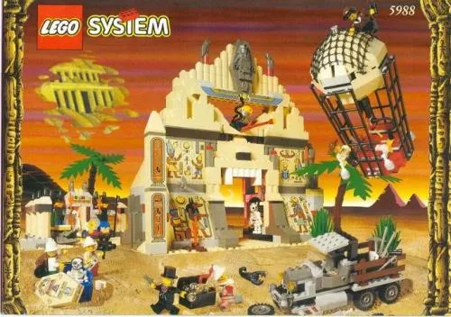 LEGO 5988-1 Pharaoh's Forbidden Ruins
