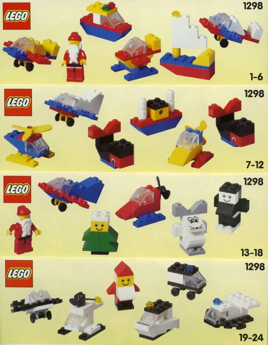 LEGO 1298-1 Classic Basic Advent Calendar 1998