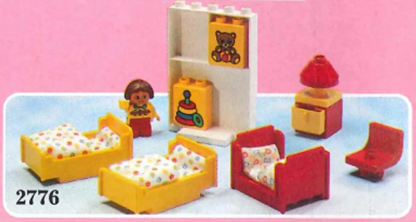 LEGO 2776-1 Bedroom