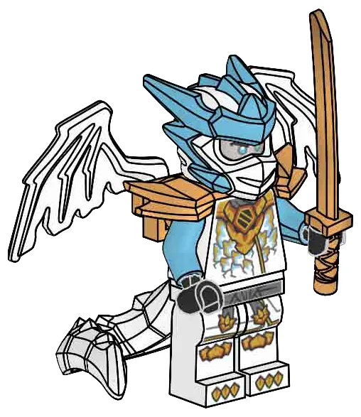 LEGO L0002205-1 Zane