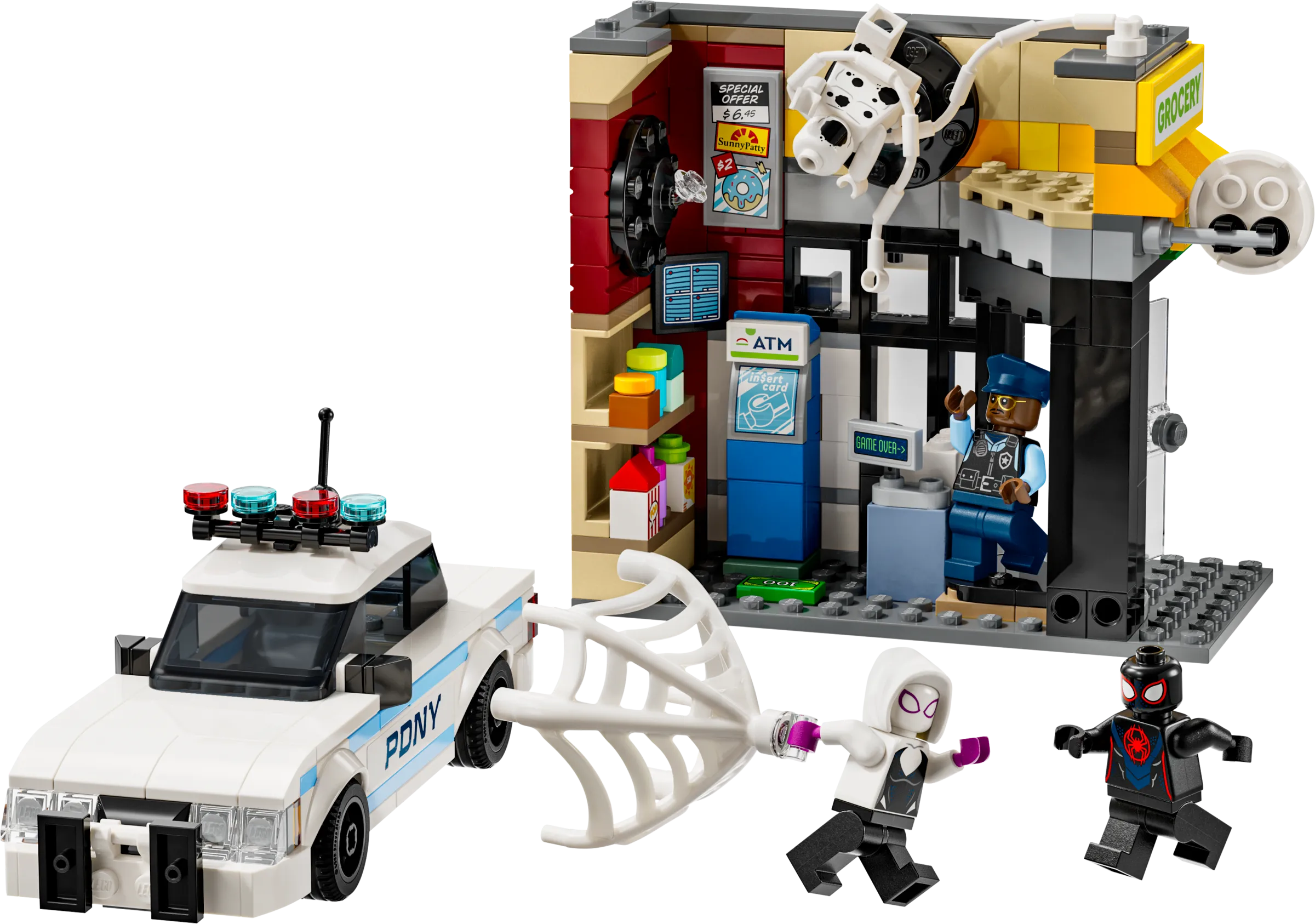 LEGO 76311-1 Miles Morales vs. the Spot
