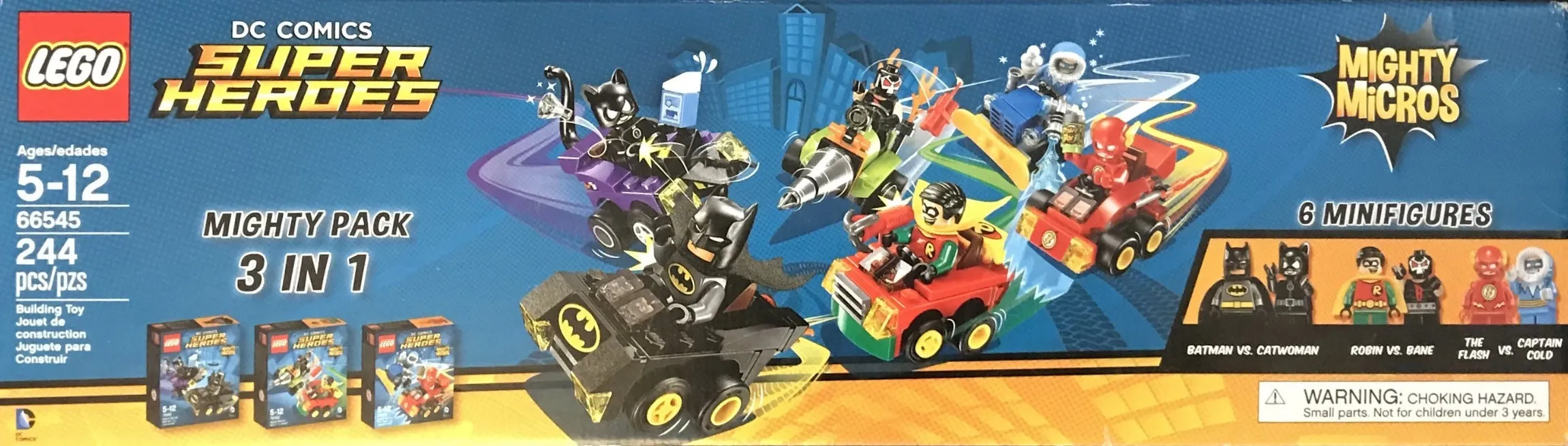 LEGO 66545-1 Mighty Micros Mighty Pack 3 in 1