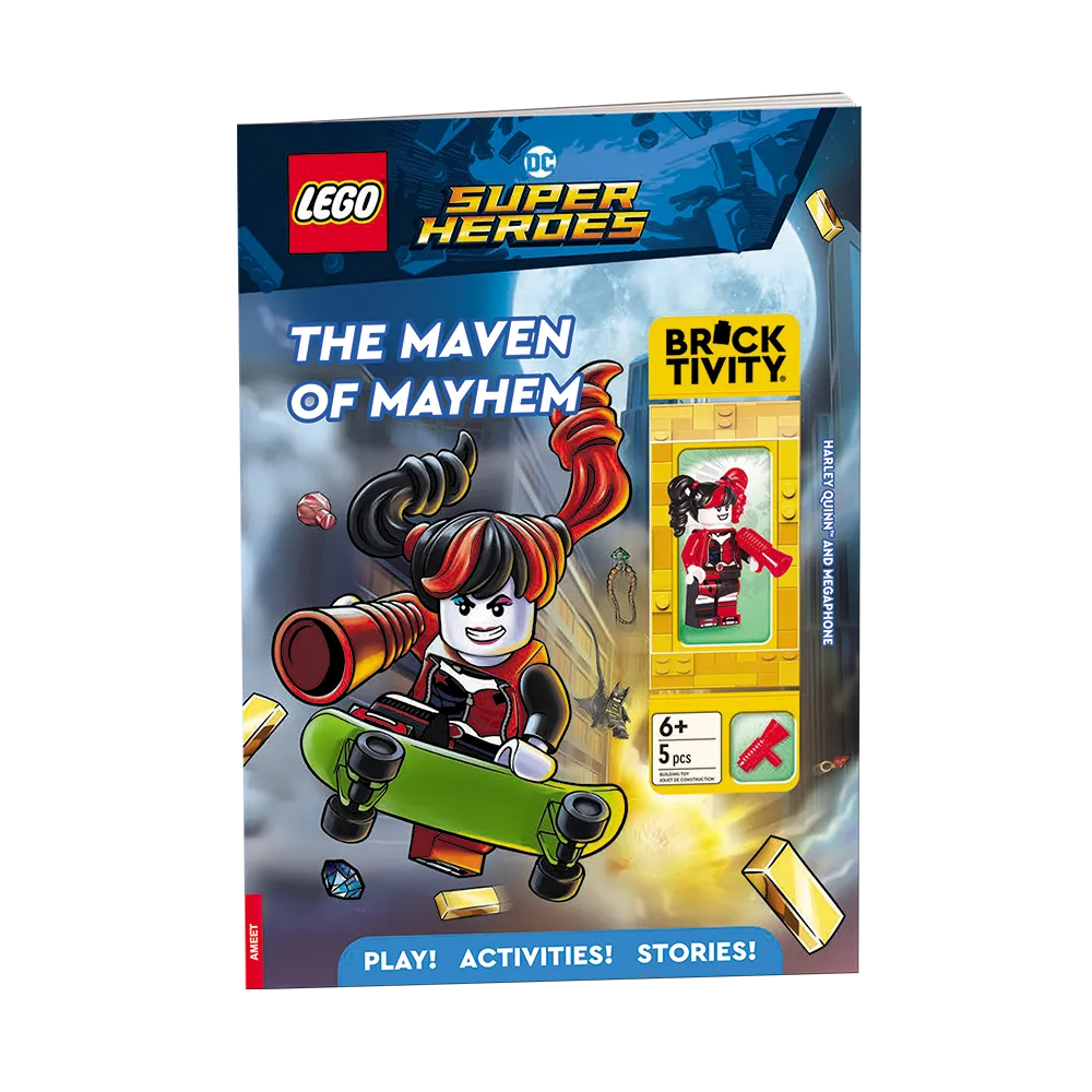 LEGO 9781837250042-1 DC Comics Super Heroes: The Maven of Mayhem