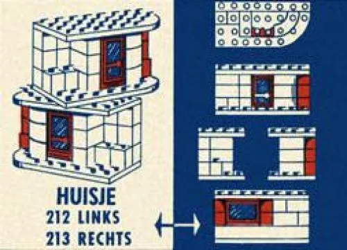 LEGO 212-1 Small House - Left Set