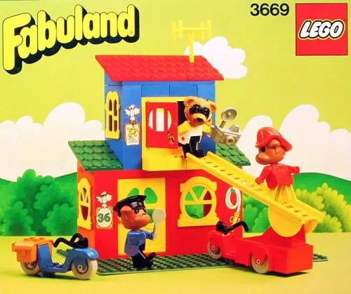 LEGO 3669-1 Fire & Police Station