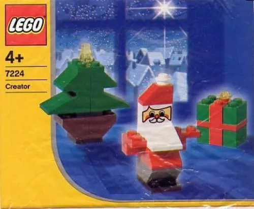LEGO 7224-1 Santa, Tree, and Present