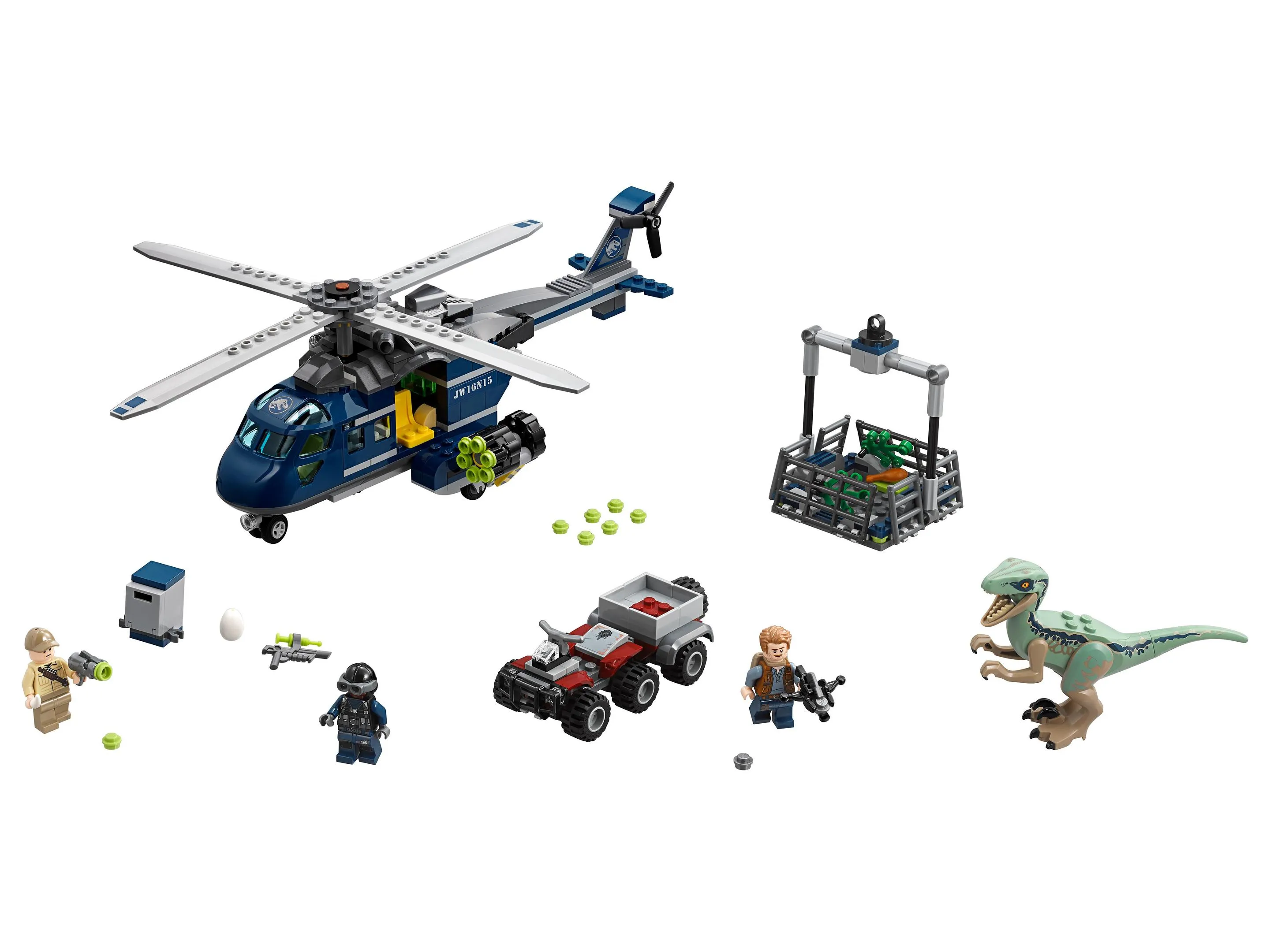 LEGO 75928-1 Blue's Helicopter Pursuit