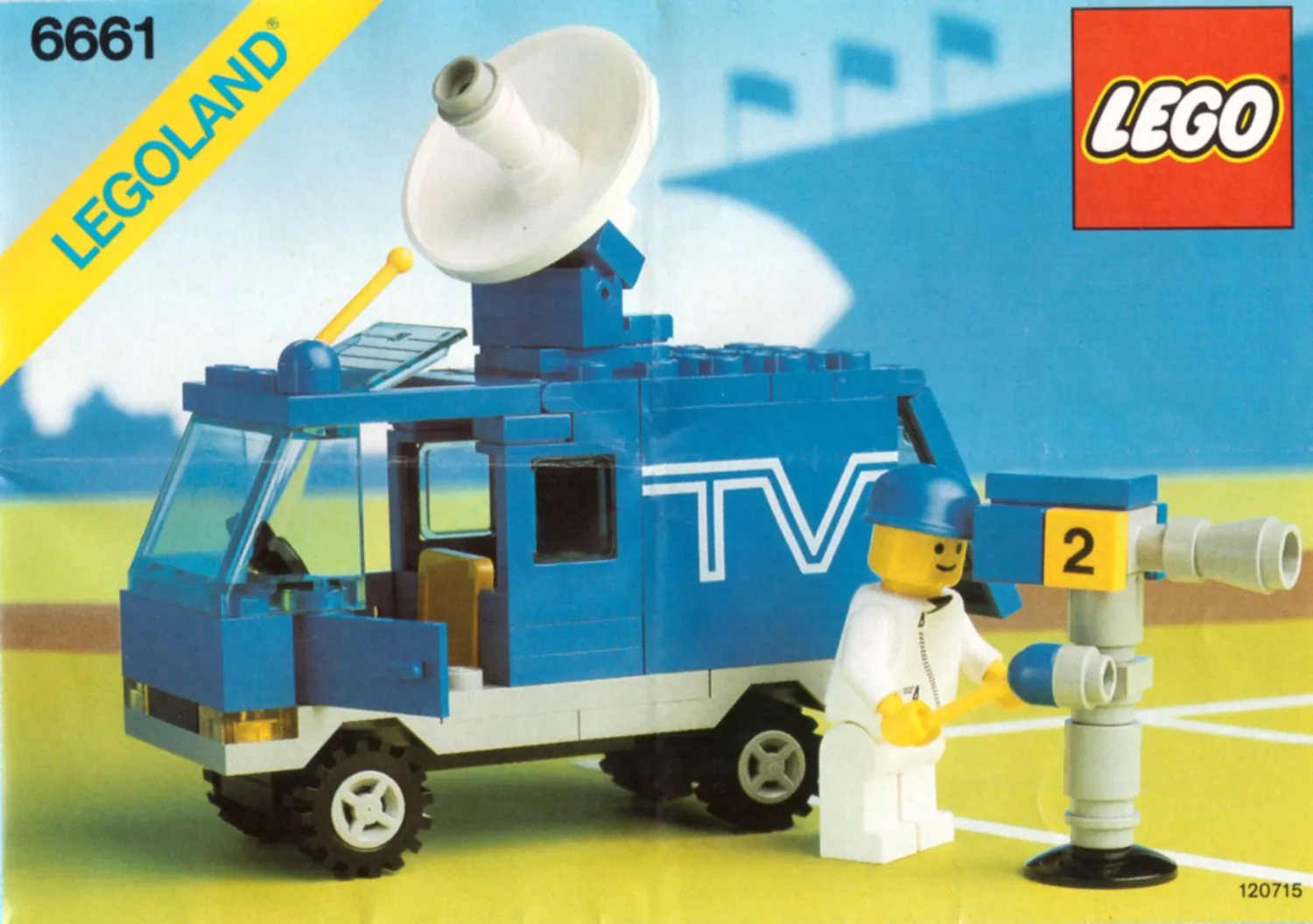 LEGO 6661-1 Mobile TV Studio