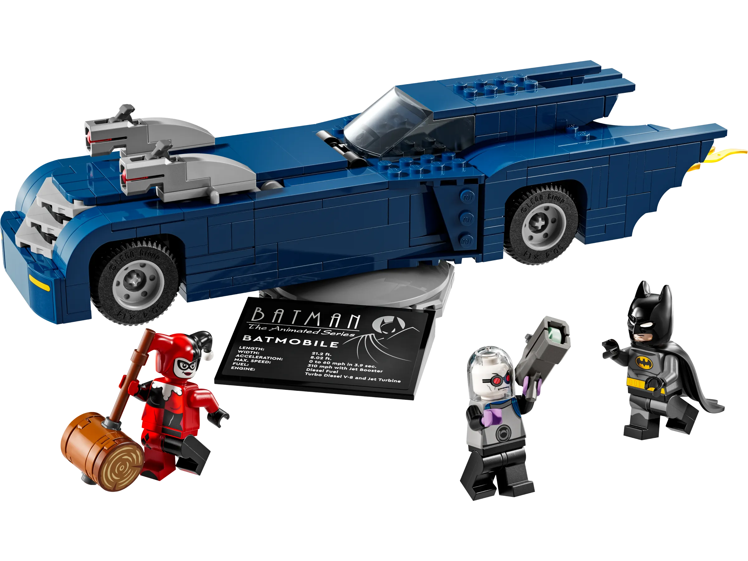 LEGO 76274-1 Batman with the Batmobile vs Harley Quinn and Mr. Freeze