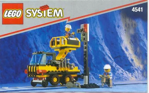 LEGO 4541-1 Rail and Road Service Truck