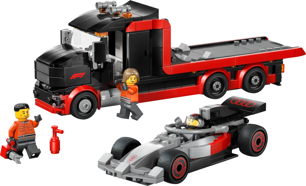 LEGO 60493-1 F1 Display Truck with Audi F1 Race Car