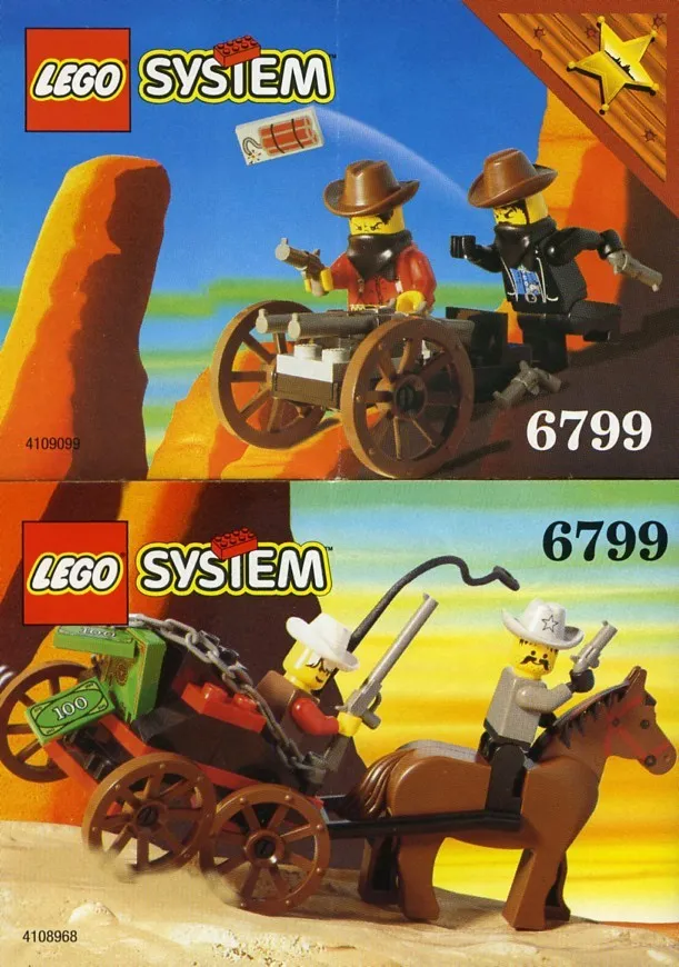 LEGO 6799-1 Showdown Canyon