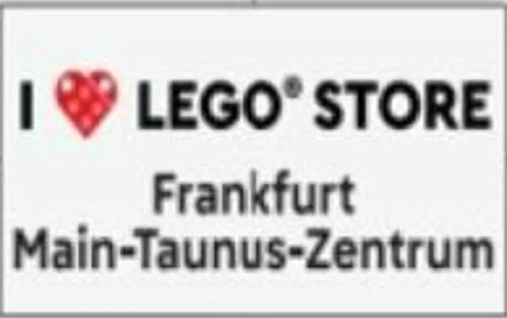 LEGO 6648385-1 I [Heart] LEGO Store Frankfurt Main-Taunus-Zentrum Tile