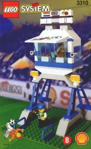 LEGO 3310-1 Commentator and Press Box