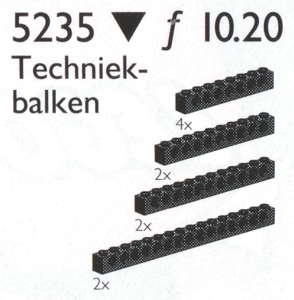 LEGO 5235-1 Large Beams with Holes