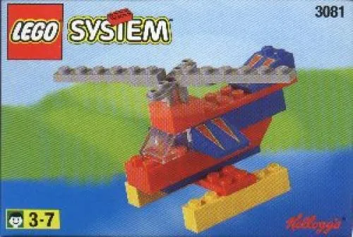 LEGO 3081-1 Kellogg's Promotional Set: Helicopter
