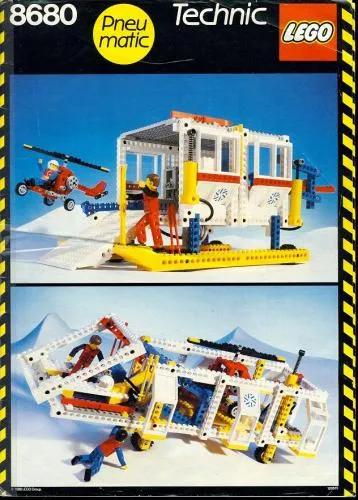 LEGO 8680-1 Arctic Rescue Base