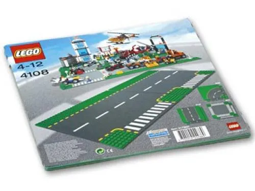 LEGO 4108-1 T-Junction Road Plates