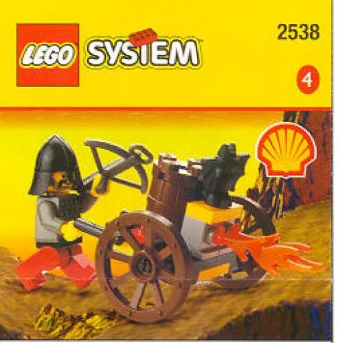 LEGO 2538-1 Fright Knights Fire Cart