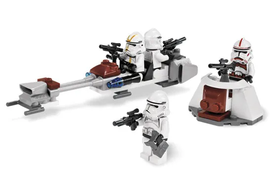 LEGO 7655-1 Clone Troopers Battle Pack