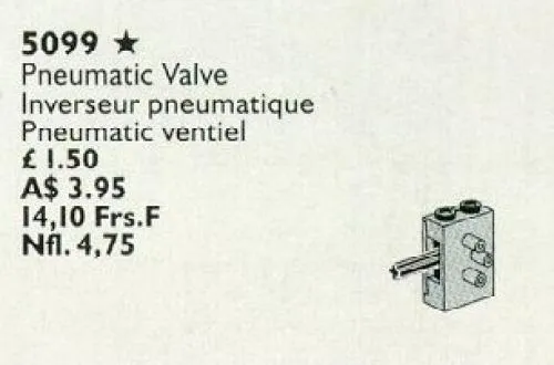 LEGO 5099-1 Pneumatic Valves