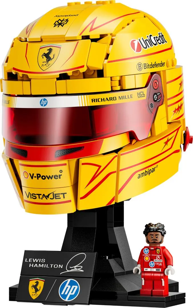 LEGO 43022-1 Scuderia Ferrari HP Lewis Hamilton Helmet