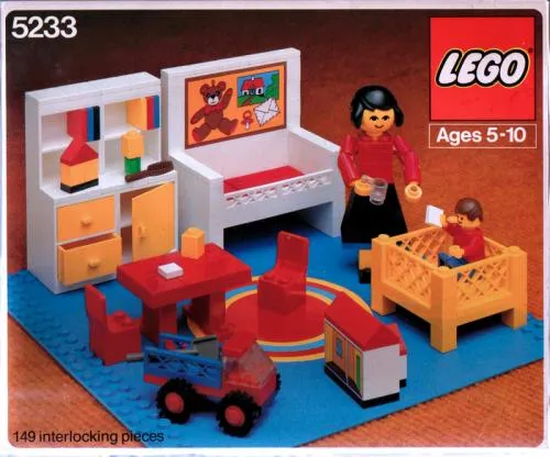LEGO 5233-1 Bedroom
