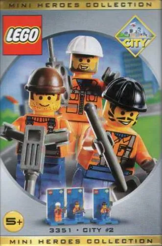 LEGO 3351-1 Mini Heroes Collection: City #2