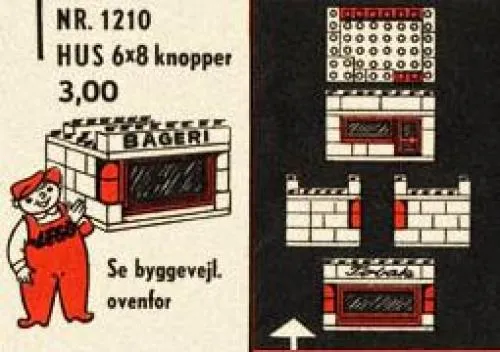 LEGO 1210-2 Small Store Set