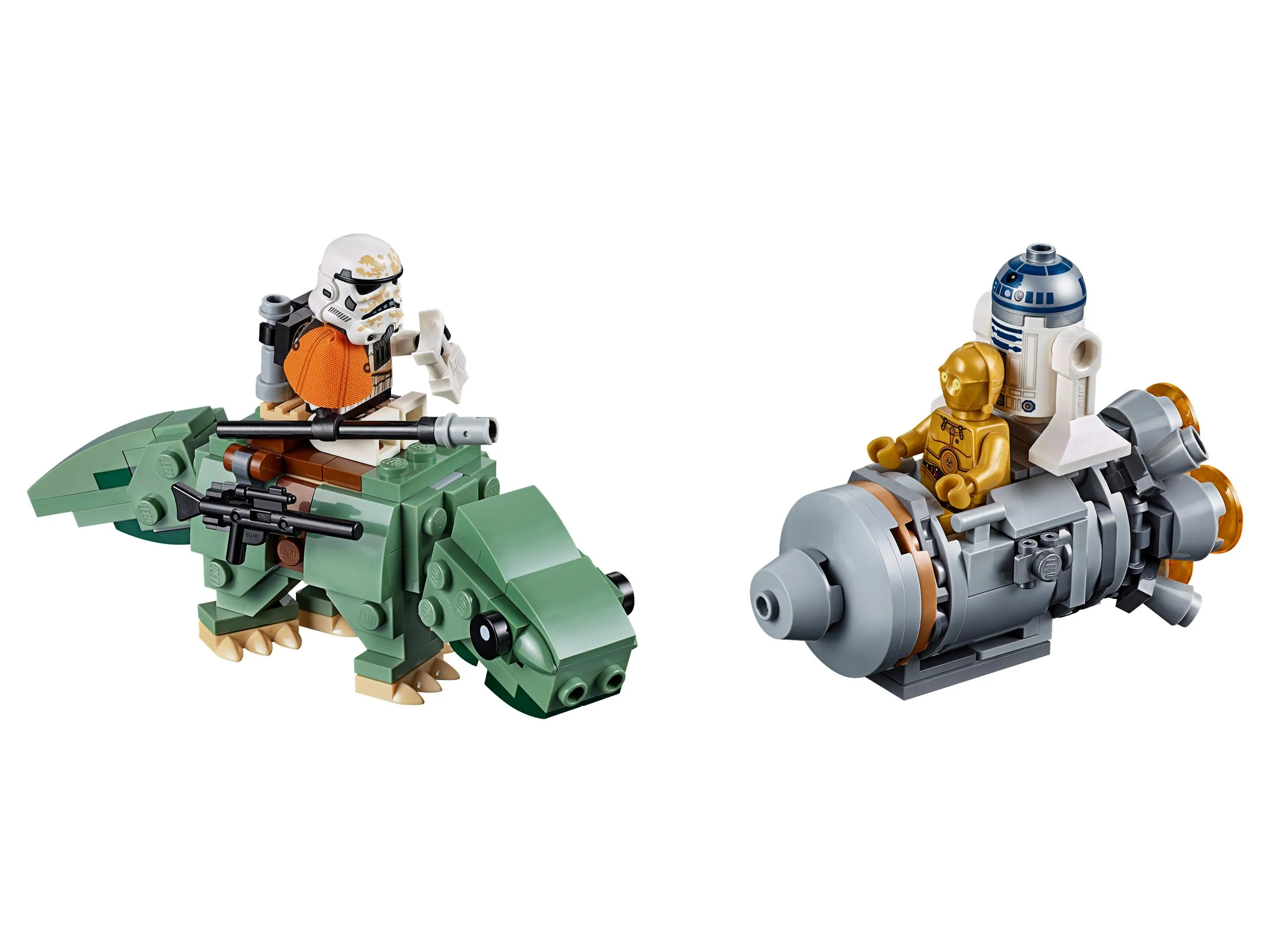 LEGO 75228-1 Escape Pod vs. Dewback Microfighters