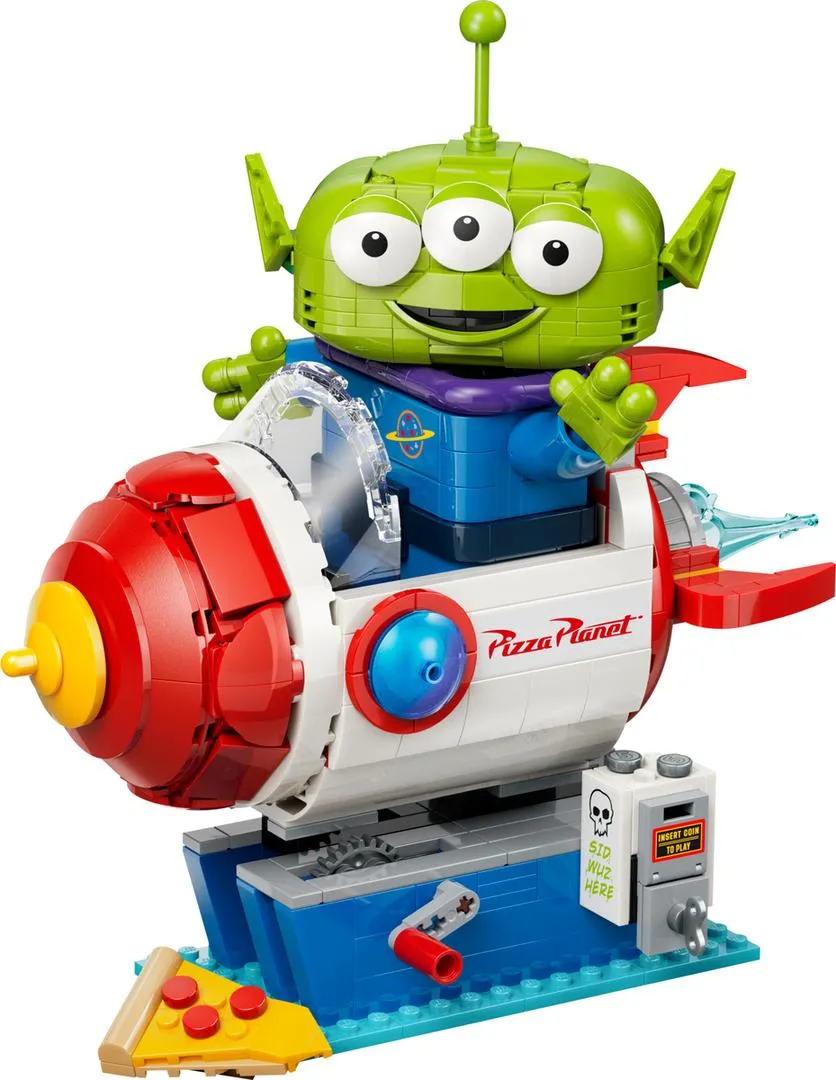 LEGO 43307-1 Alien with Pizza Planet Rocket Ride