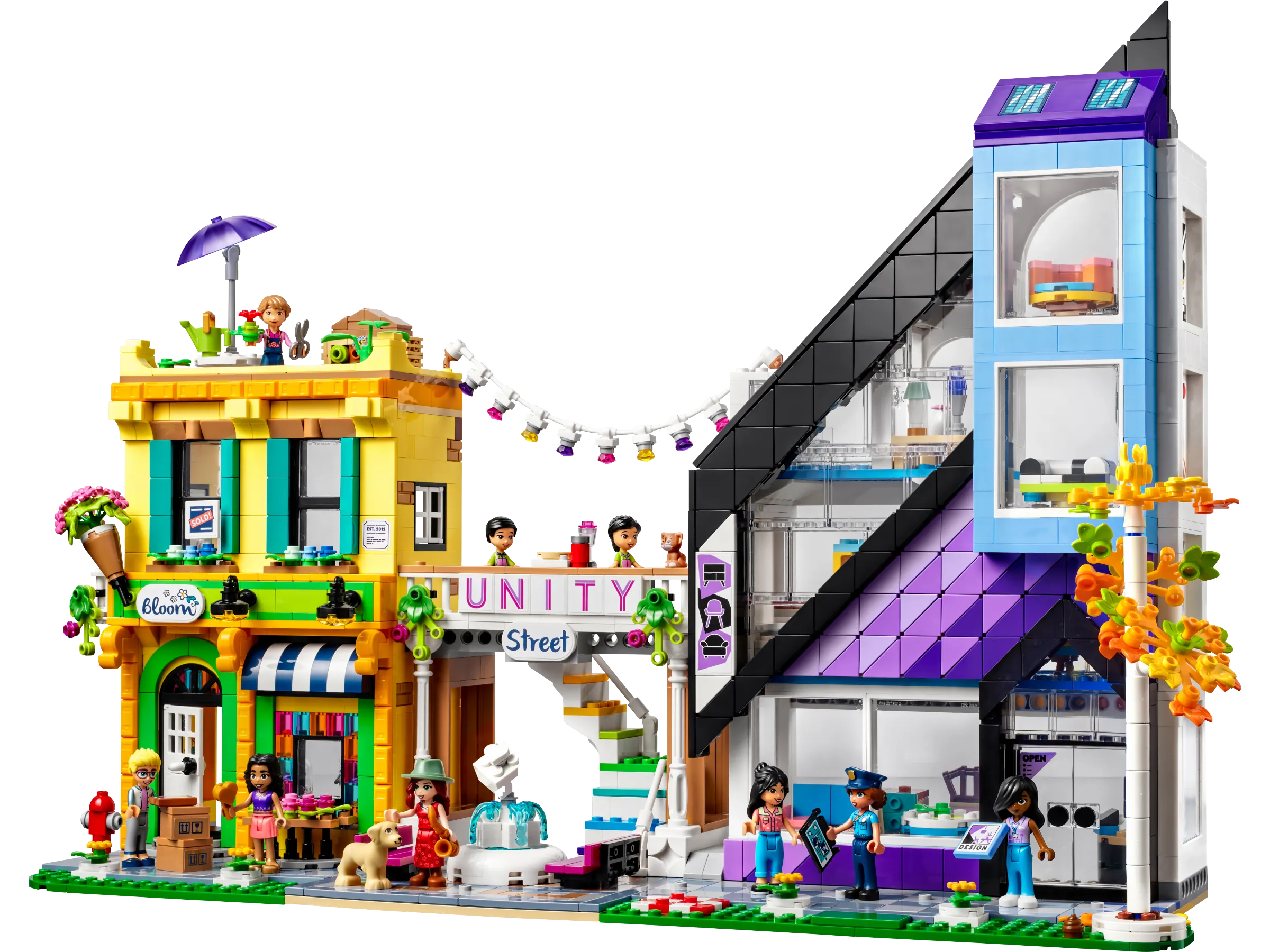 LEGO 41732-1 Downtown Flower and Design Stores