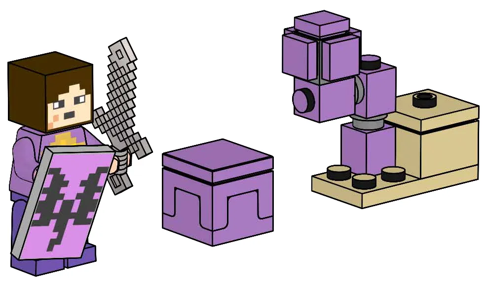 LEGO 662413-1 End Warrior and Shulker
