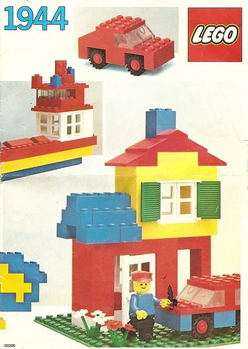 LEGO 1944-1 Basic Set with Storage Case