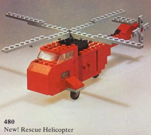 LEGO 480-1 Rescue Helicopter