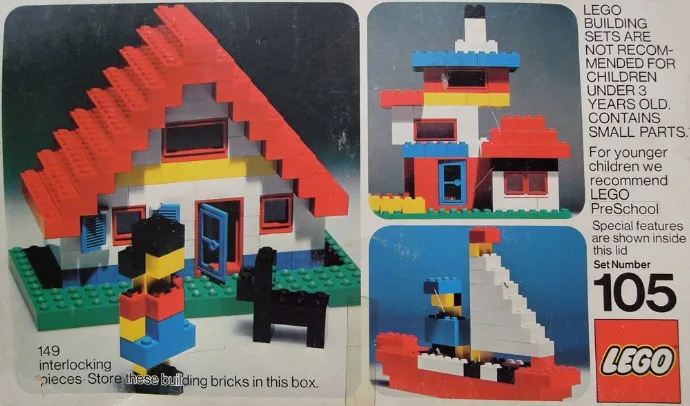 LEGO 105-2 Building Set