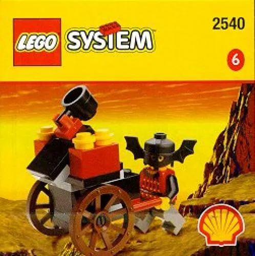 LEGO 2540-1 Fright Knights Catapult Cart
