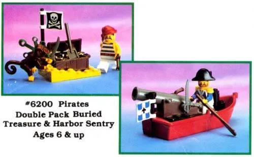LEGO 6200-1 Pirates Double Pack