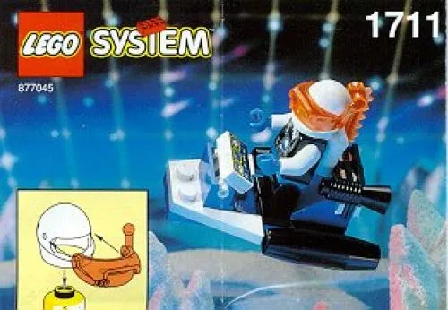 LEGO 1711-1 Ice Planet Scooter