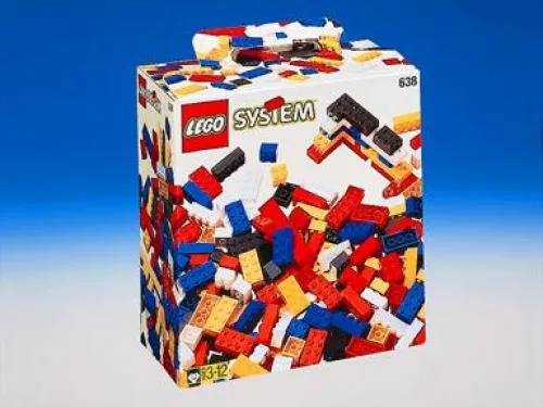 LEGO 638-1 Lots of Extra Basic Bricks, 3+