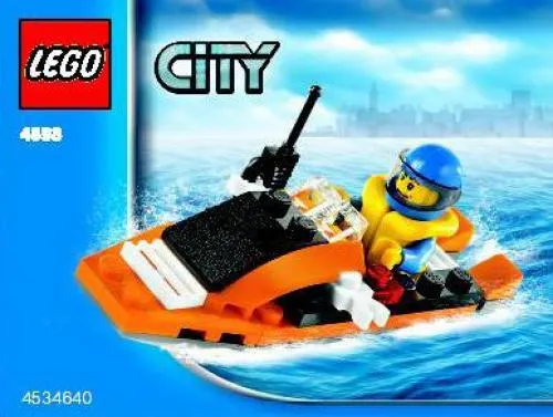 LEGO 4898-1 Coast Guard Boat