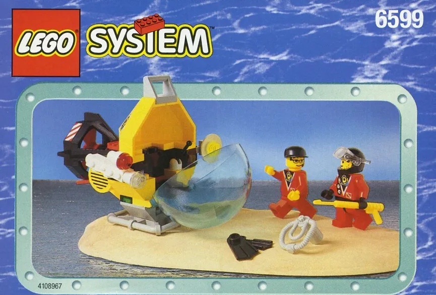 LEGO 6599-1 Shark Attack